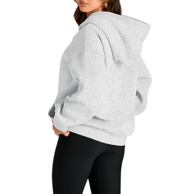 Oversized Fleece Hoodie For Womens