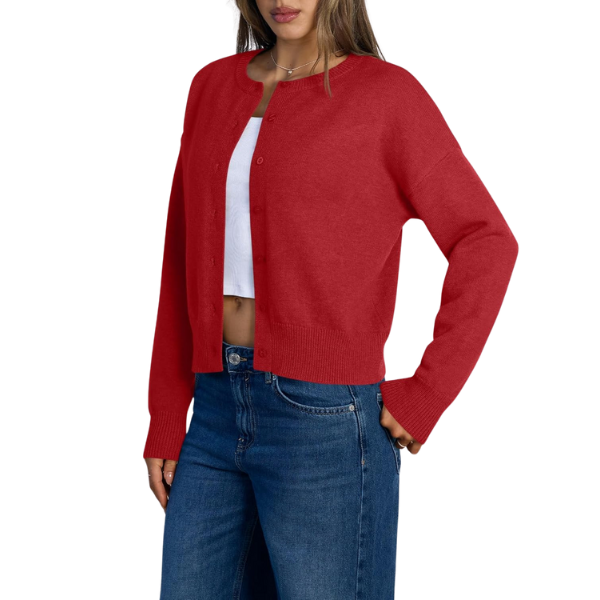 Cropped Cardigan Sweaters for Women Lightweight Y2k Fall Outfits Spring Fashion Clothes 2026