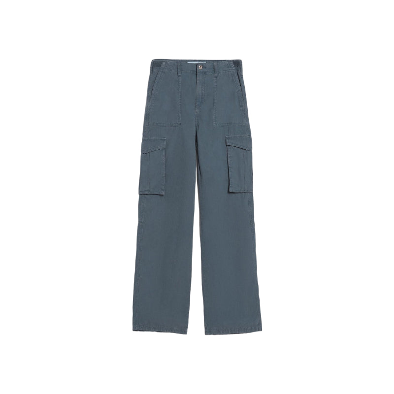 Adjustable Straight Leg Cargo Pants