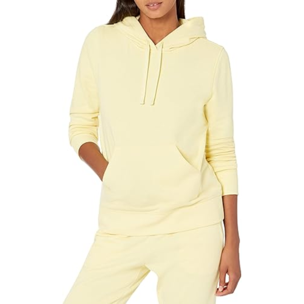womens Regular-Fit Fleece Pullover Hoodie