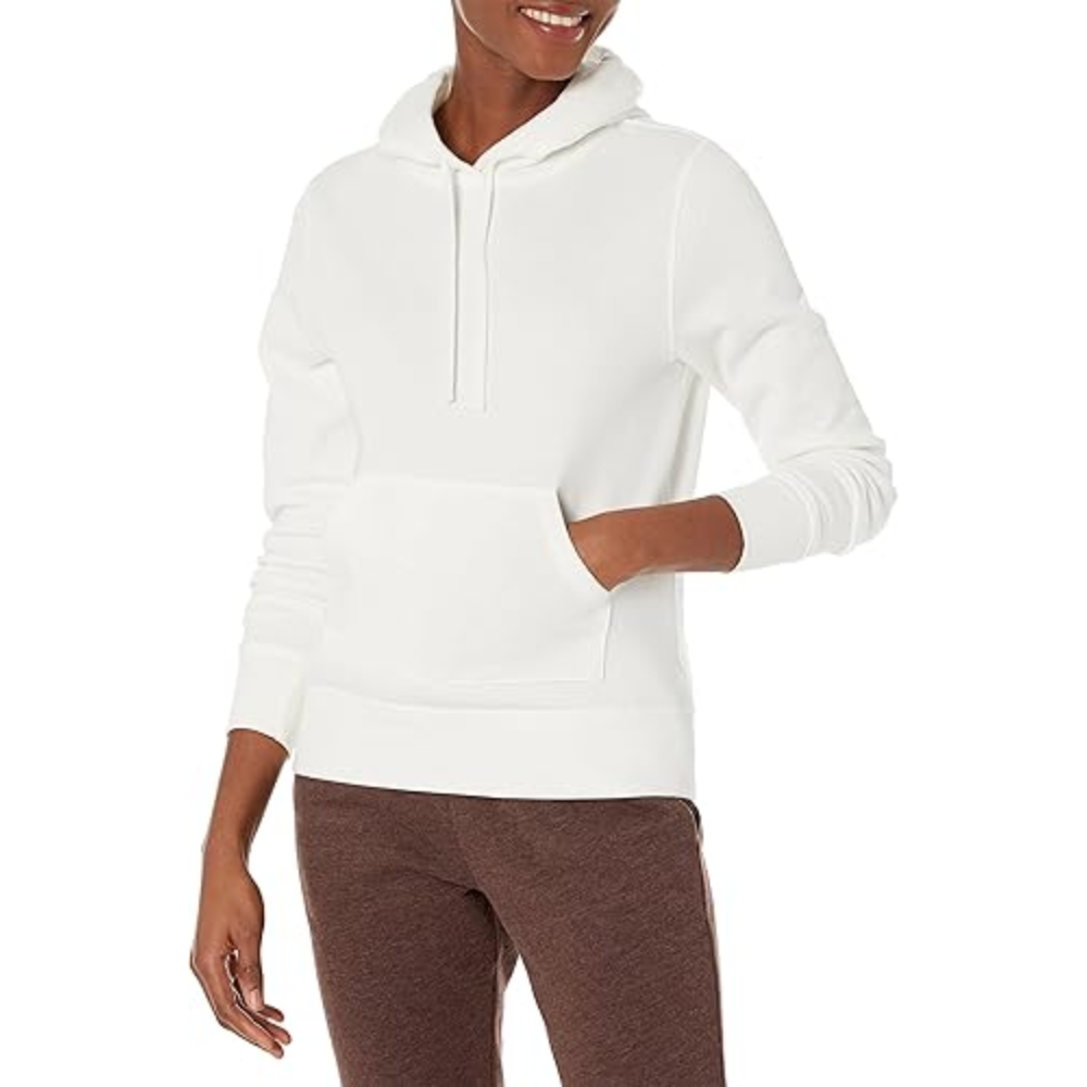 womens Regular-Fit Fleece Pullover Hoodie
