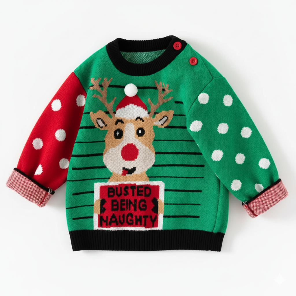 Ugly Christmas Sweater For Kids