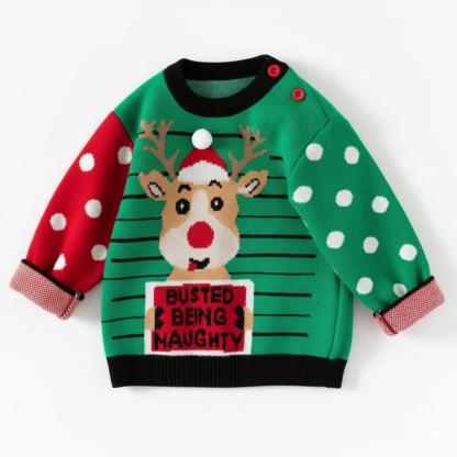 Ugly Christmas Sweater For Kids