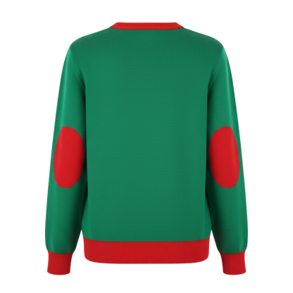 Matching Family Ugly Christmas Reindeer Knit Sweater