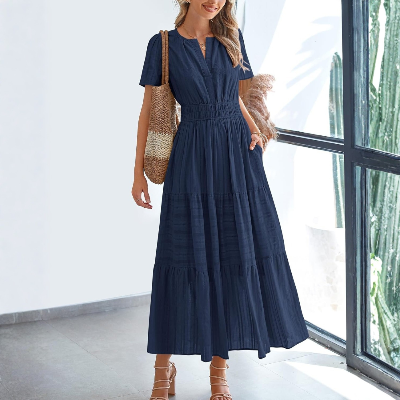 Summer And Casual Beach Maxi Dress For Women