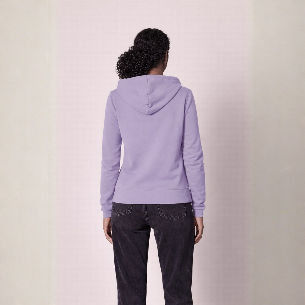 Full Zip Fleece Hoodie For Women
