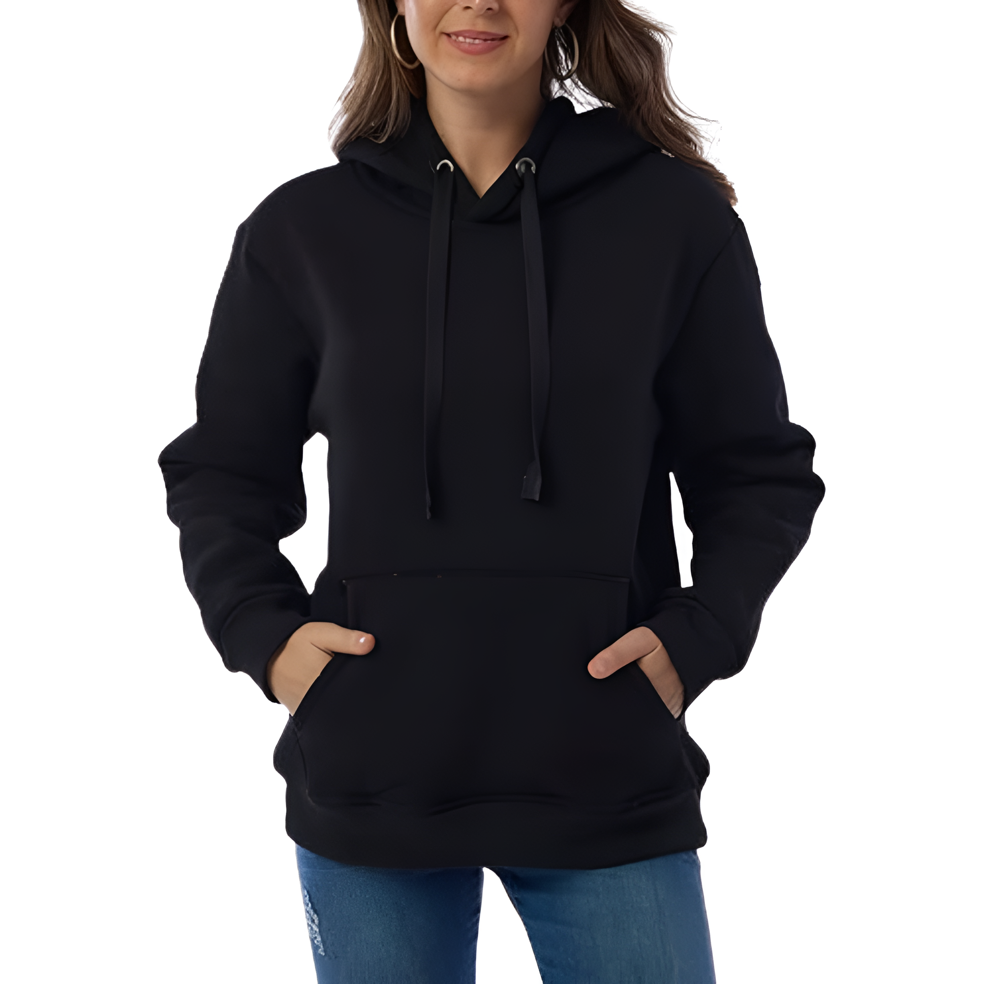 Warm Fleece Lined Hoodie For Women