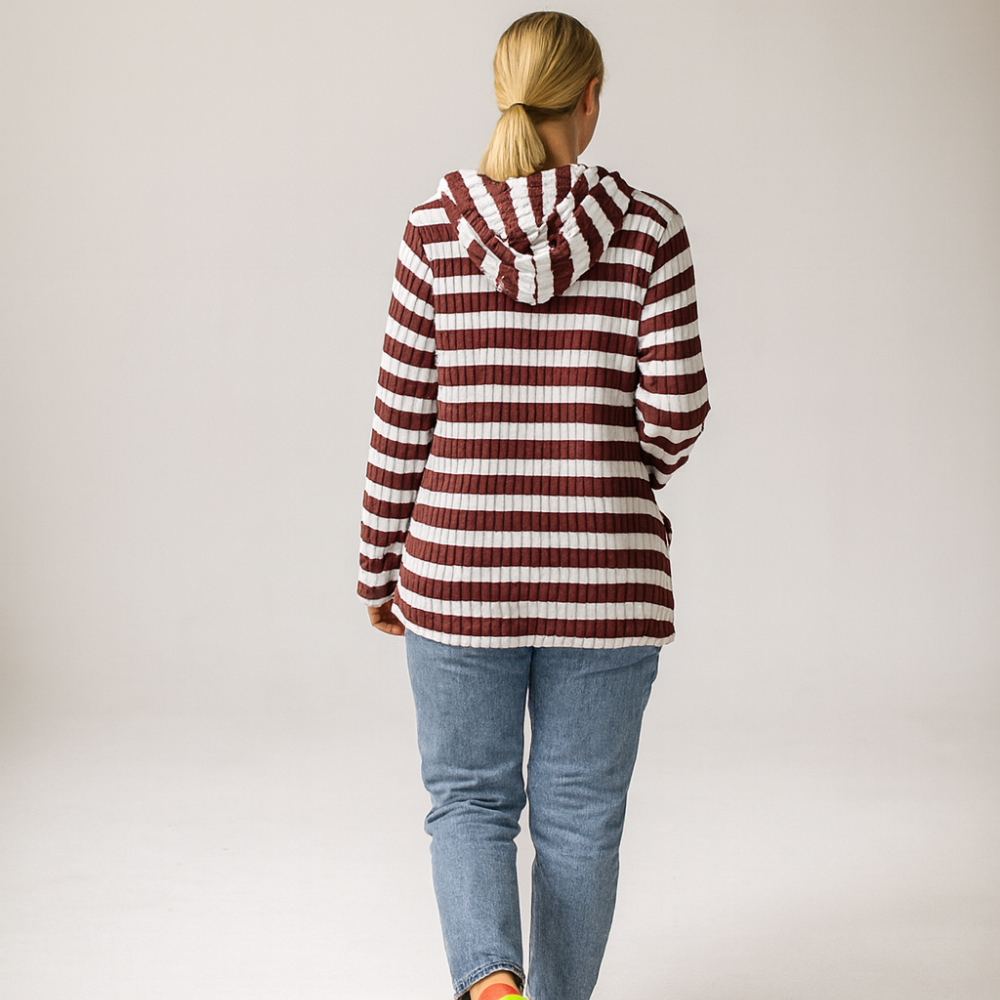 Long Sleeve Kangaroo Pocket Pullover Sweatshirt