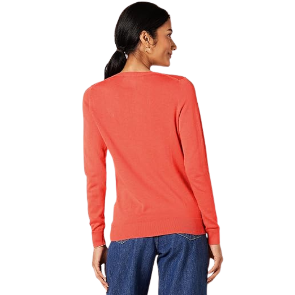 Women's Long-Sleeve Lightweight Crewneck Sweater