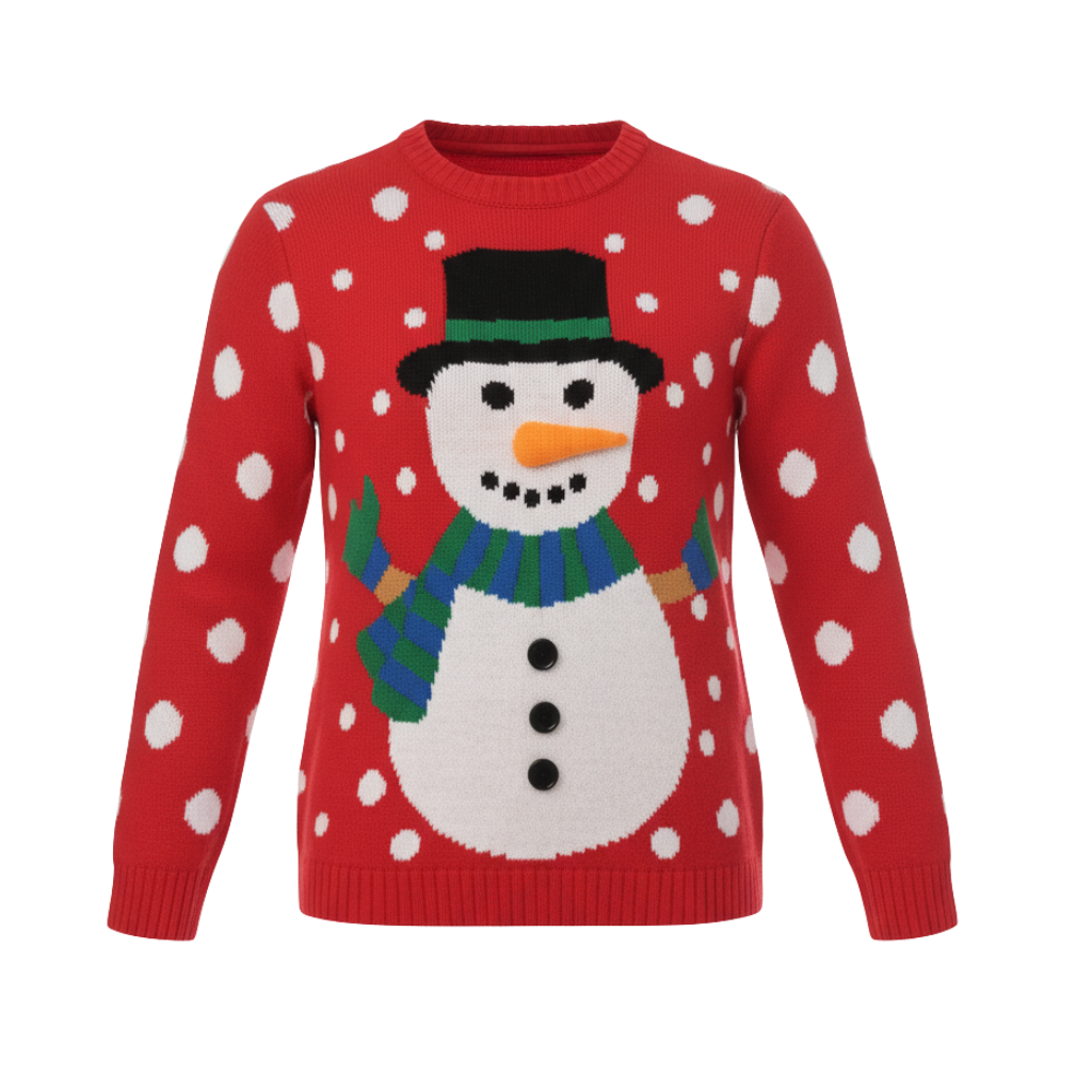 [Copy]Ugly Christmas Sweater For Women With Festive Winter Design
