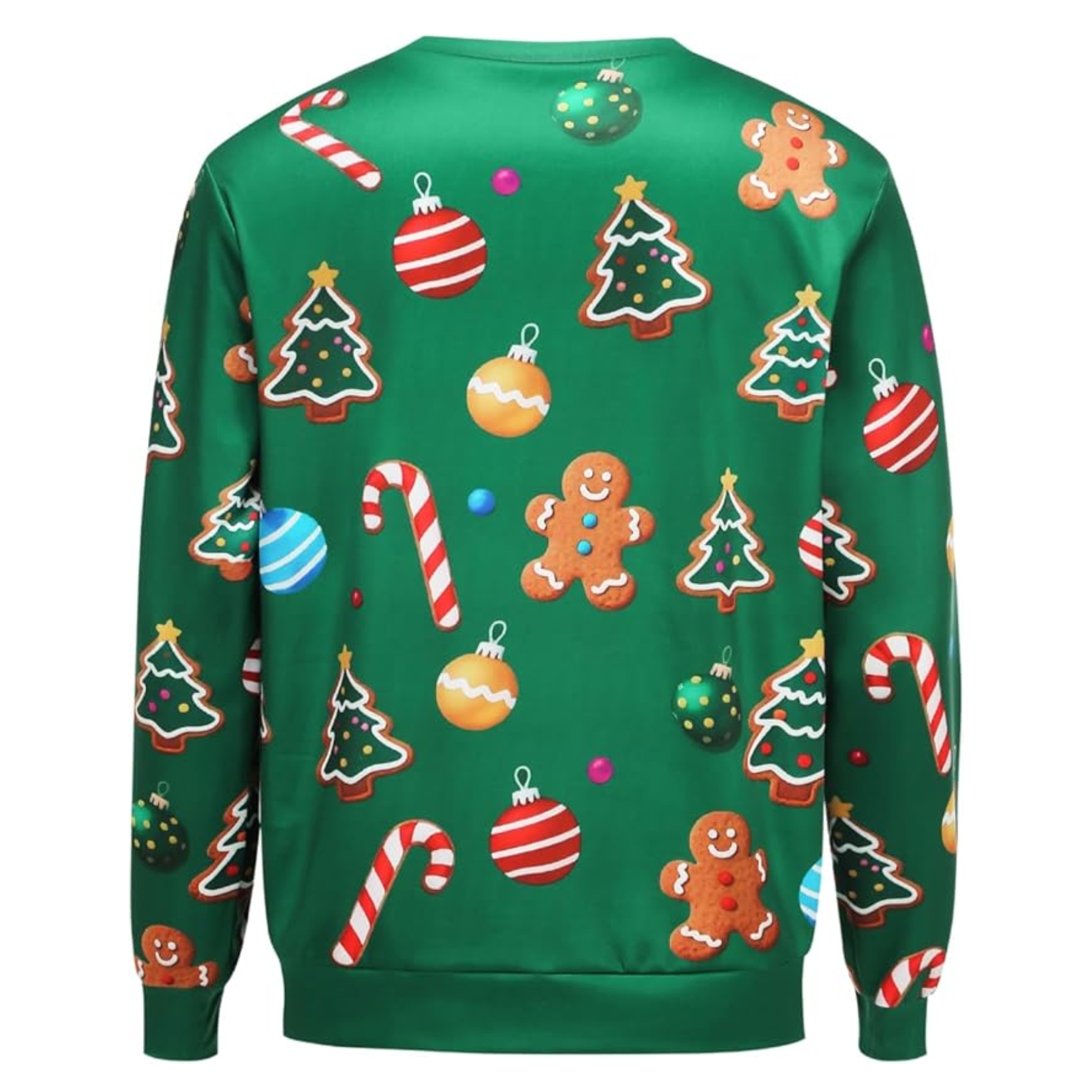 Funny 3D Print Christmas Ugly Sweater For Men And Women