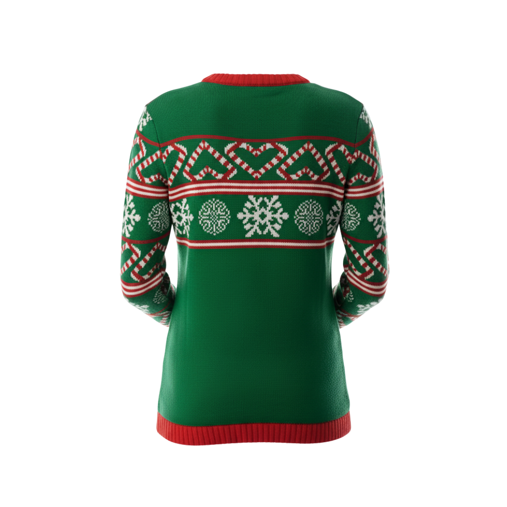 [Copy]Ugly Christmas Sweater For Women With Festive Winter Design