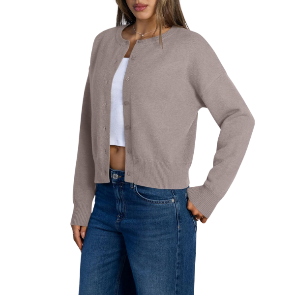 Cropped Cardigan Sweaters for Women Lightweight Y2k Fall Outfits Spring Fashion Clothes 2026