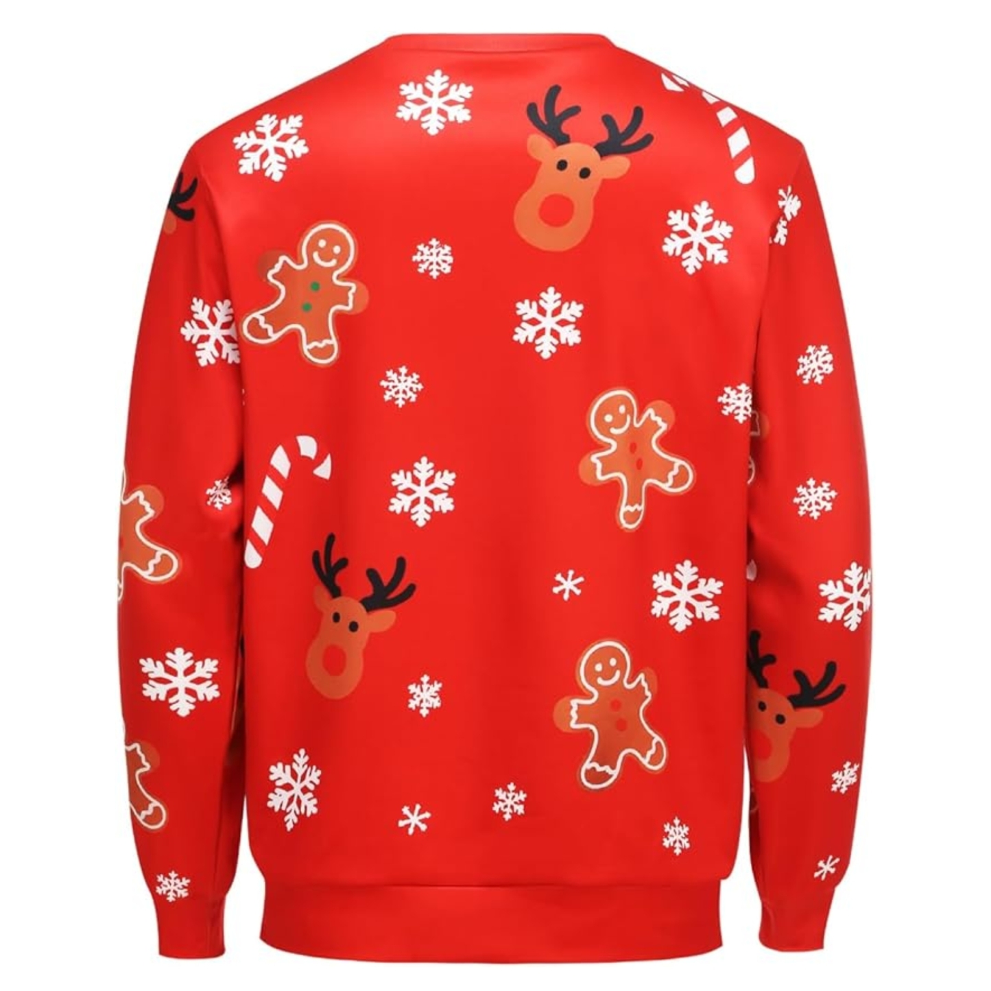 Funny 3D Print Christmas Ugly Sweater For Men And Women