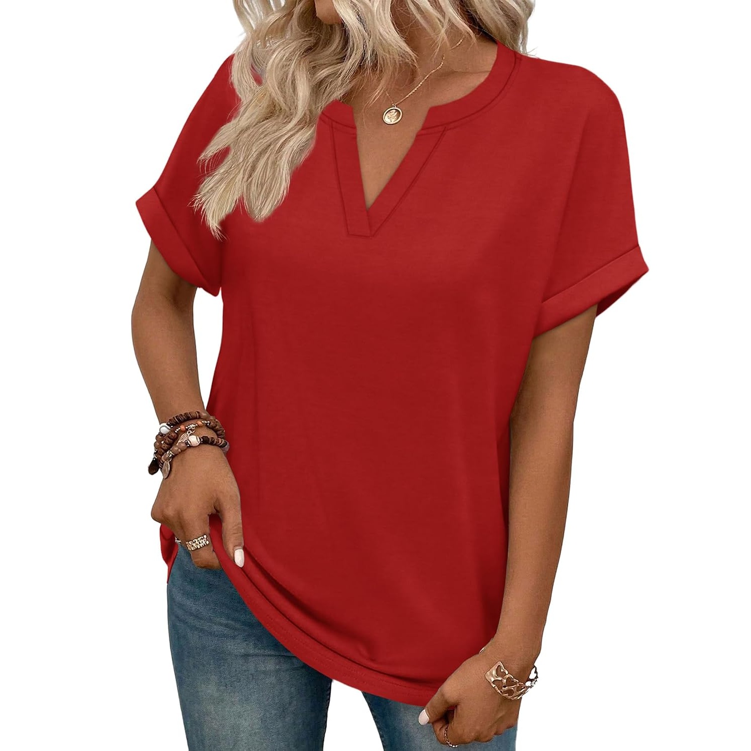 Casual Spring Summer Short Sleeve T Shirt For Women