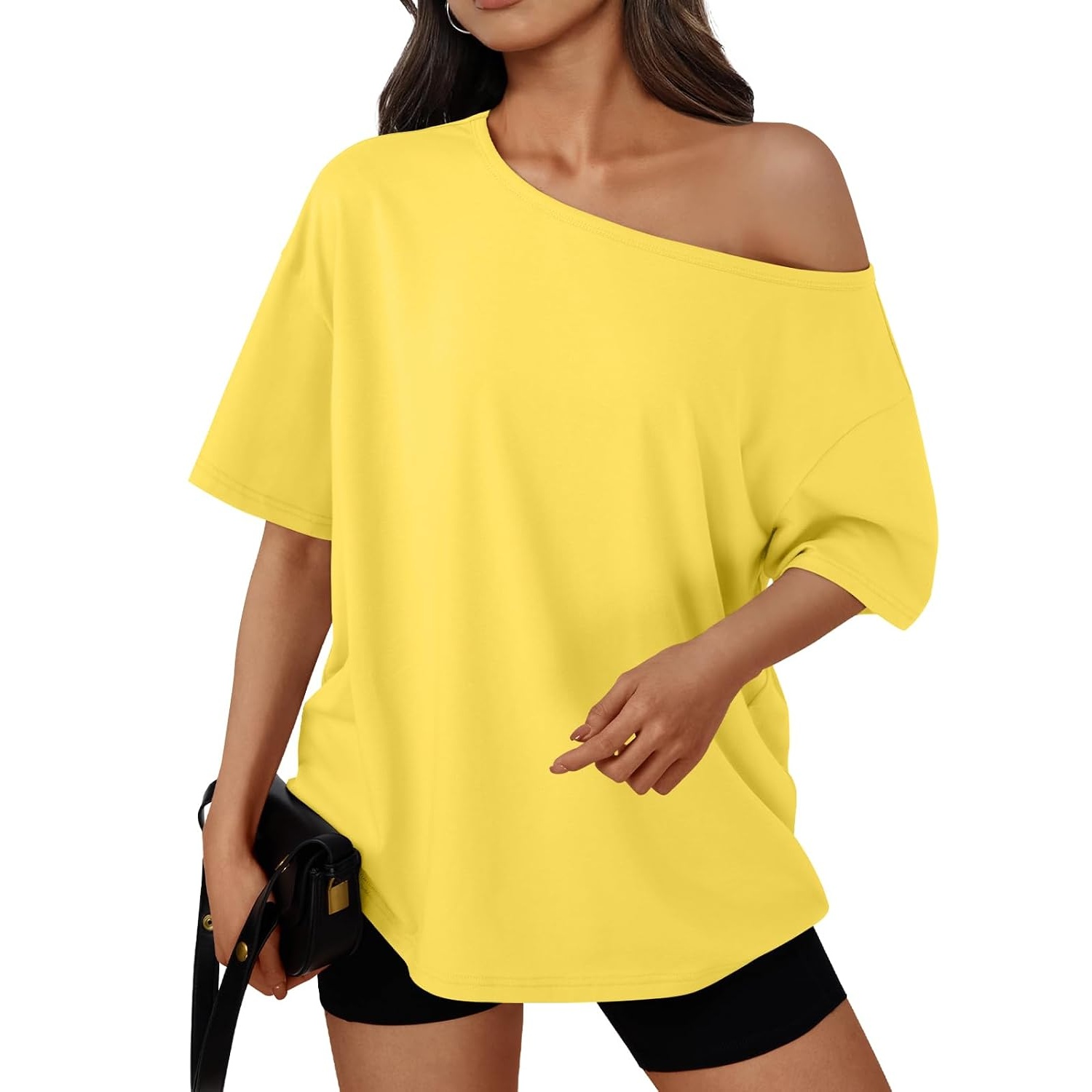 Oversized Loose Fit Summer T Shirts For Women
