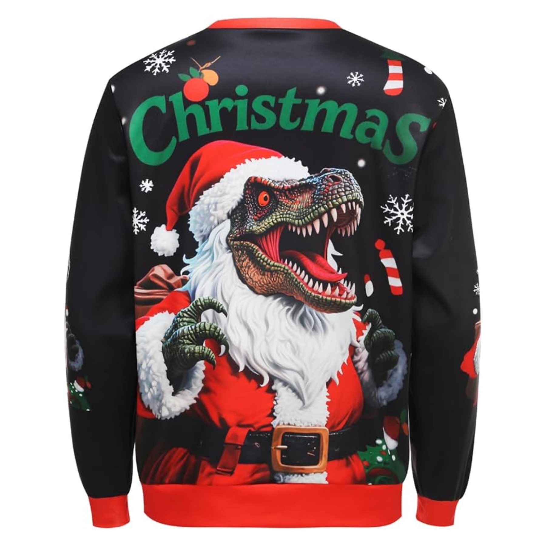 Funny 3D Print Christmas Ugly Sweater For Men And Women