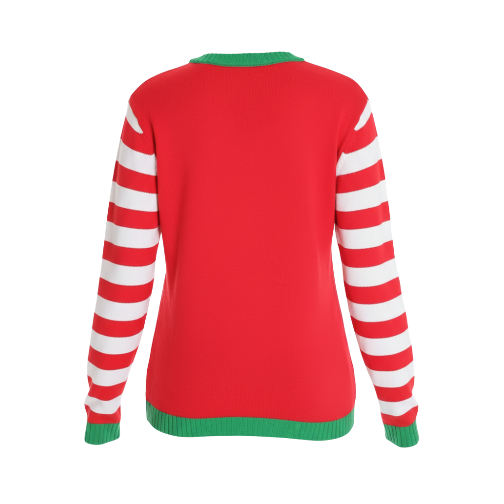 [Copy]Ugly Christmas Sweater For Women With Festive Winter Design