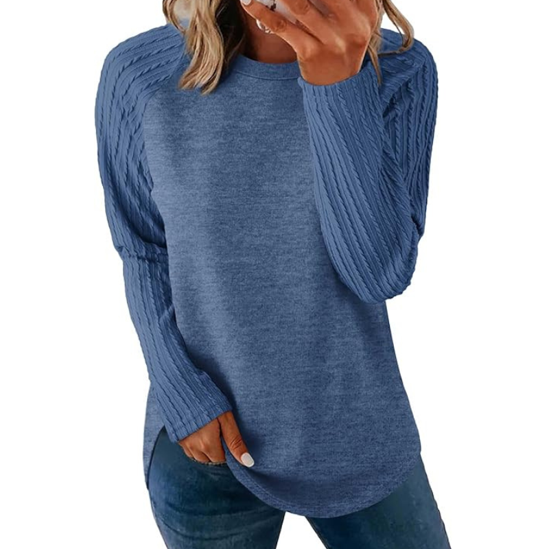 Sweatshirt For Women Long Sleeve Shirts Crewneck Sweaters Fall Fashion Outfits