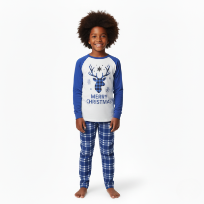 Plaid Christmas Family Matching Pajamas Set