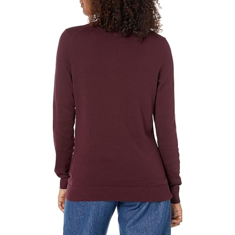 Women's Long-Sleeve Lightweight Crewneck Sweater