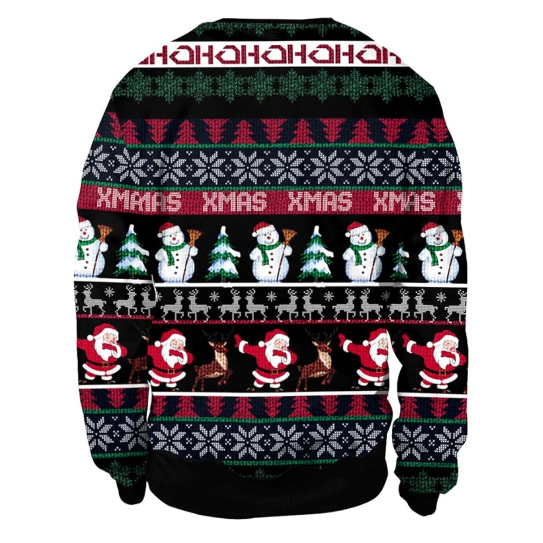 Funny 3D Print Christmas Ugly Sweater For Men And Women
