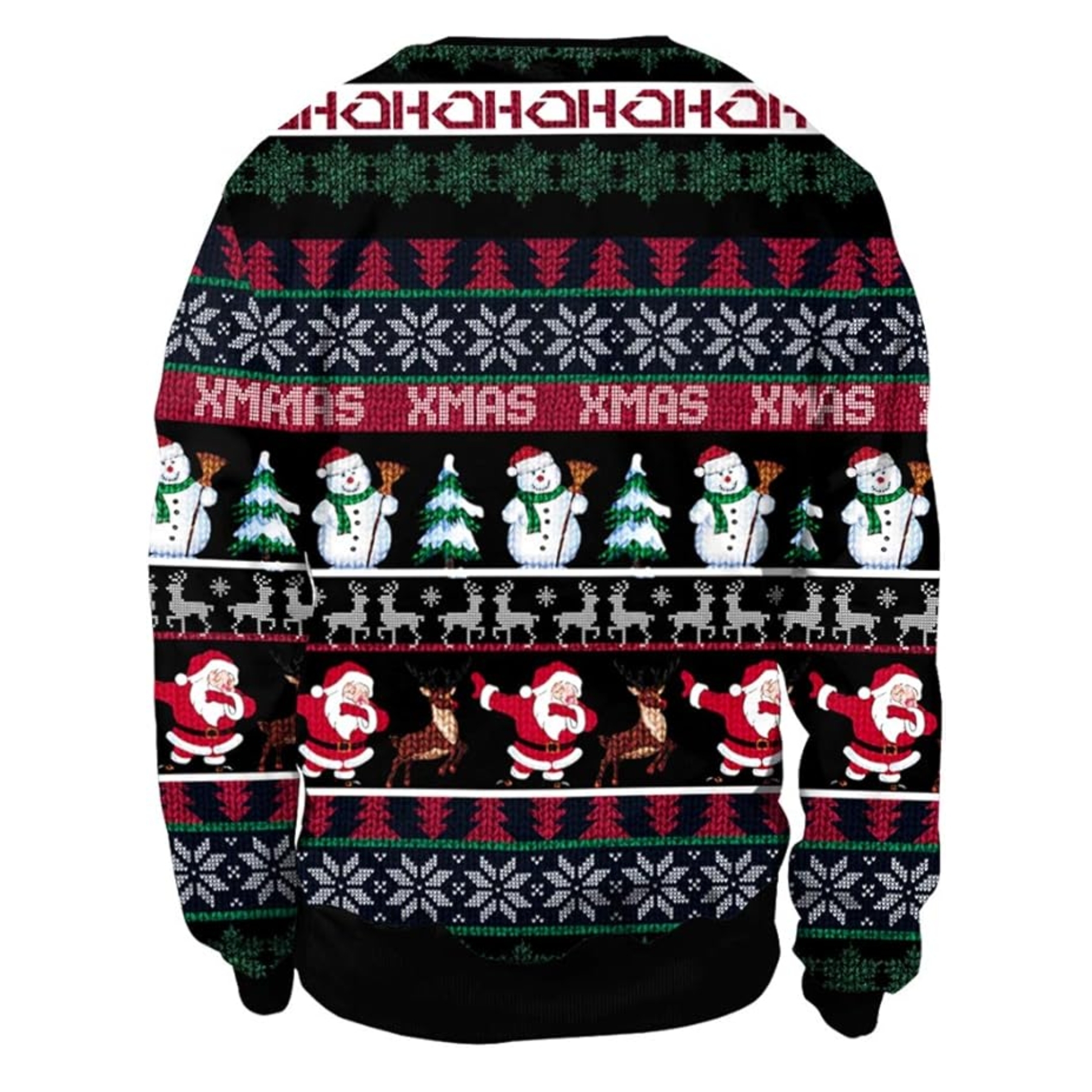 Funny 3D Print Christmas Ugly Sweater For Men And Women