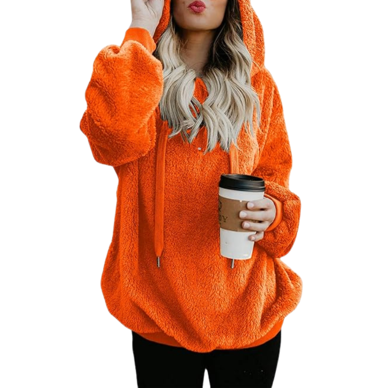 Century Star Womens Fuzzy Hoodies Pullover Sport Hoodie 