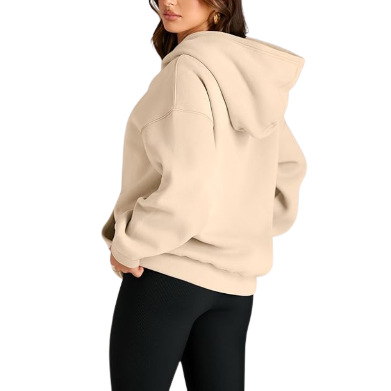 Oversized Fleece Hoodie For Womens