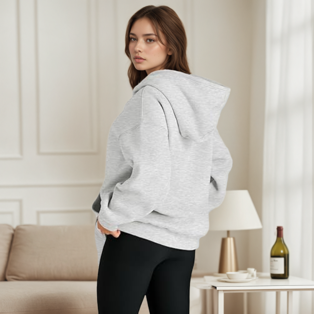 Women Oversized Fleece Hoodie Sweatshirt Pullover for Fall and Winter