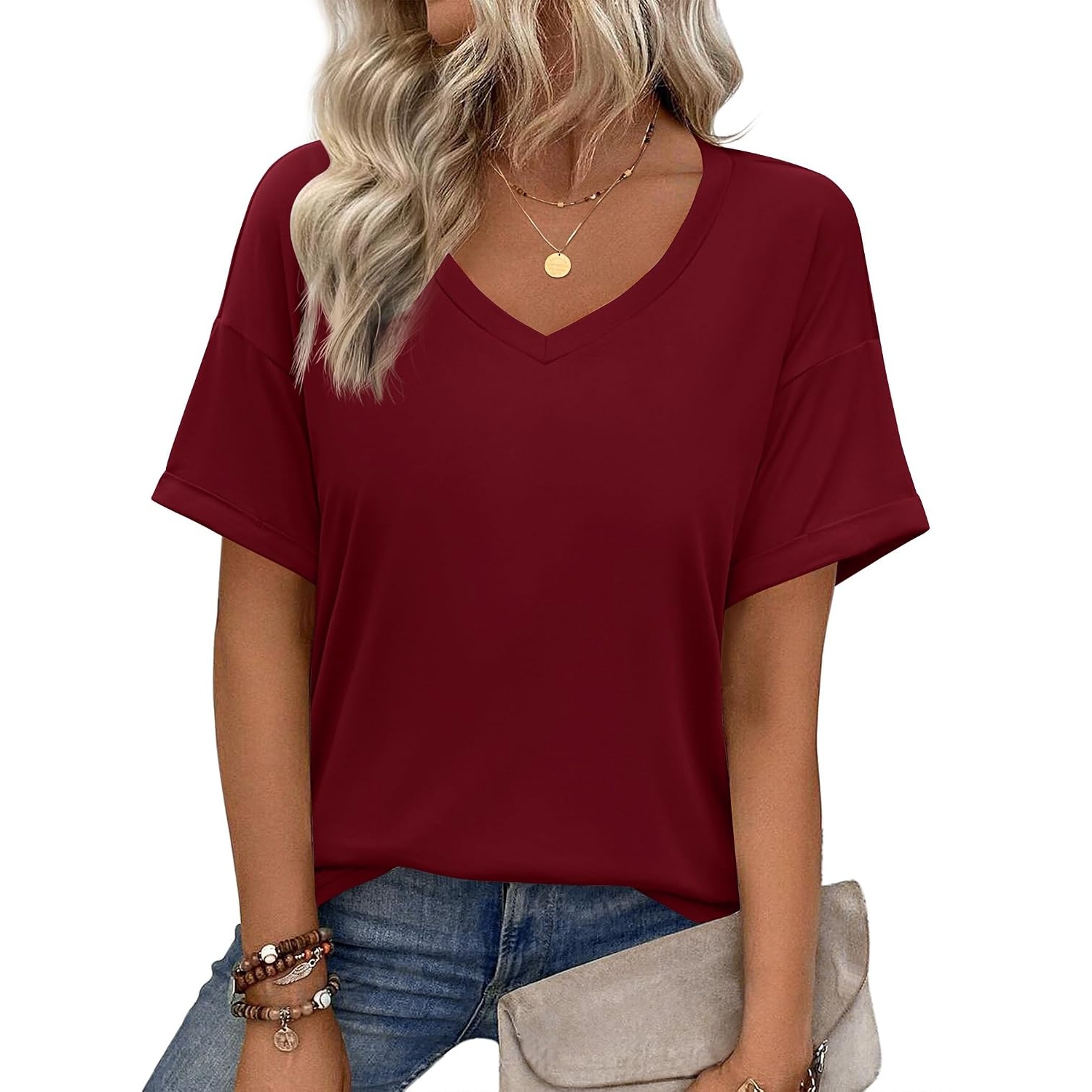 Floral Short Sleeve Summer T Shirts For Women