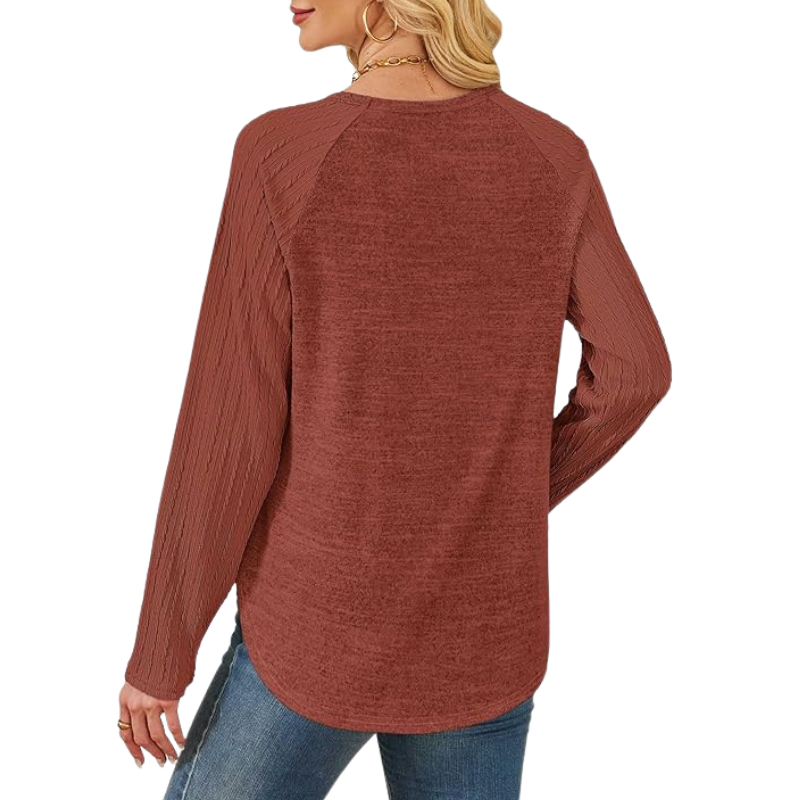 Sweatshirt For Women Long Sleeve Shirts Crewneck Sweaters Fall Fashion Outfits