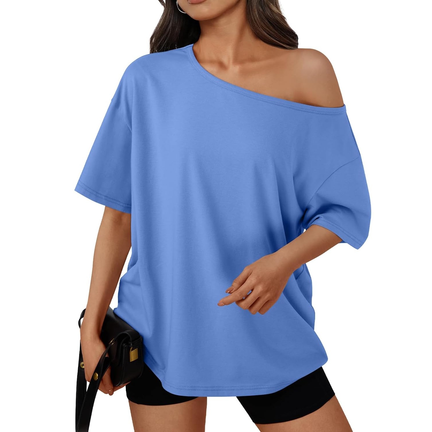 Oversized Loose Fit Summer T Shirts For Women