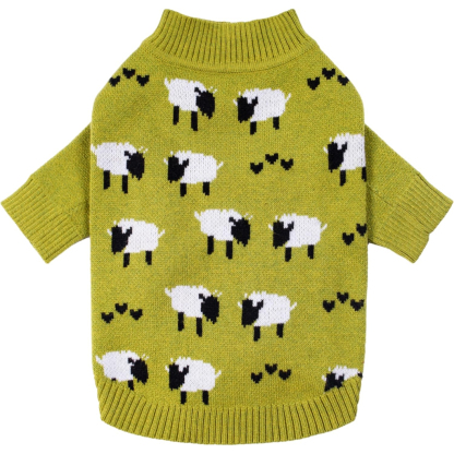 Valentines Dog Sweater Warm Winter Outfit