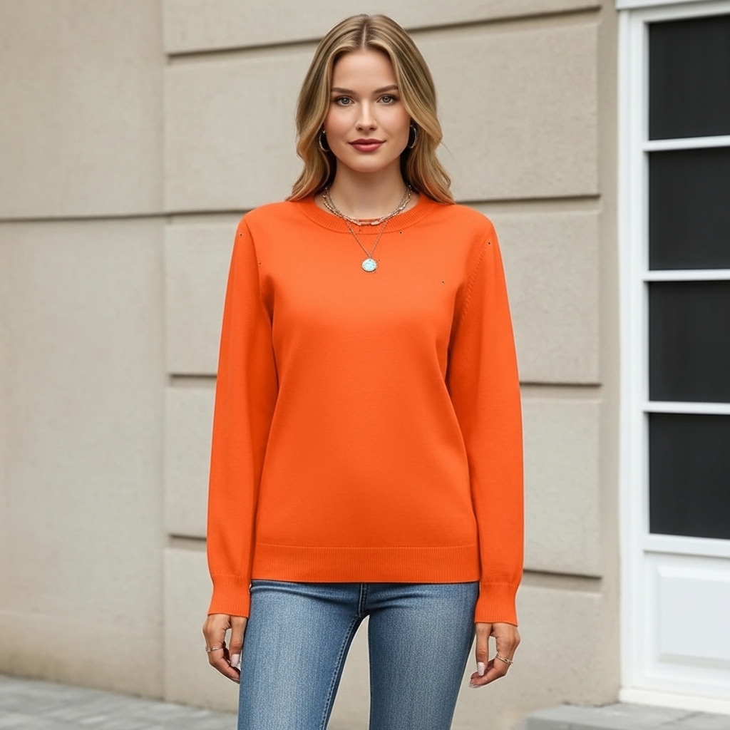Loose Dressy Casual Long Sleeve Pullover Top