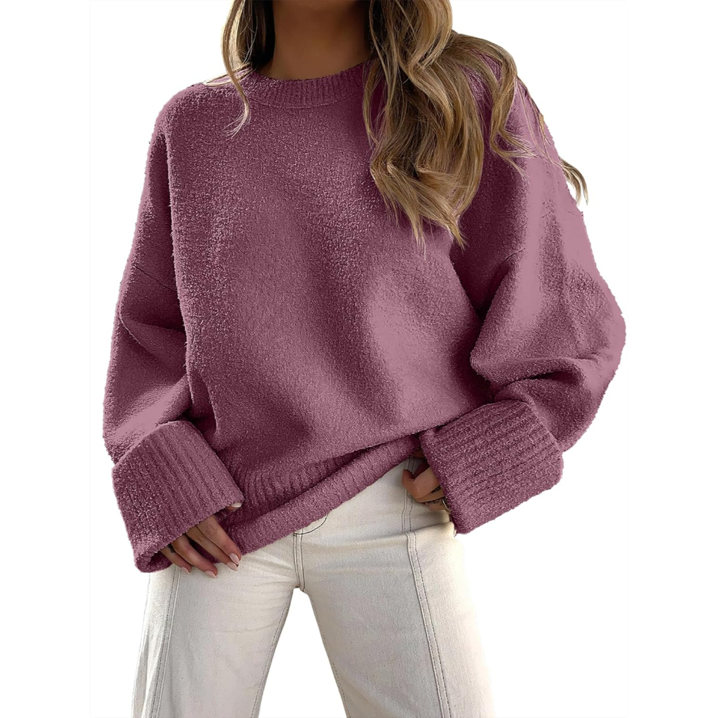 Women Oversized Chunky Pullover Sweater