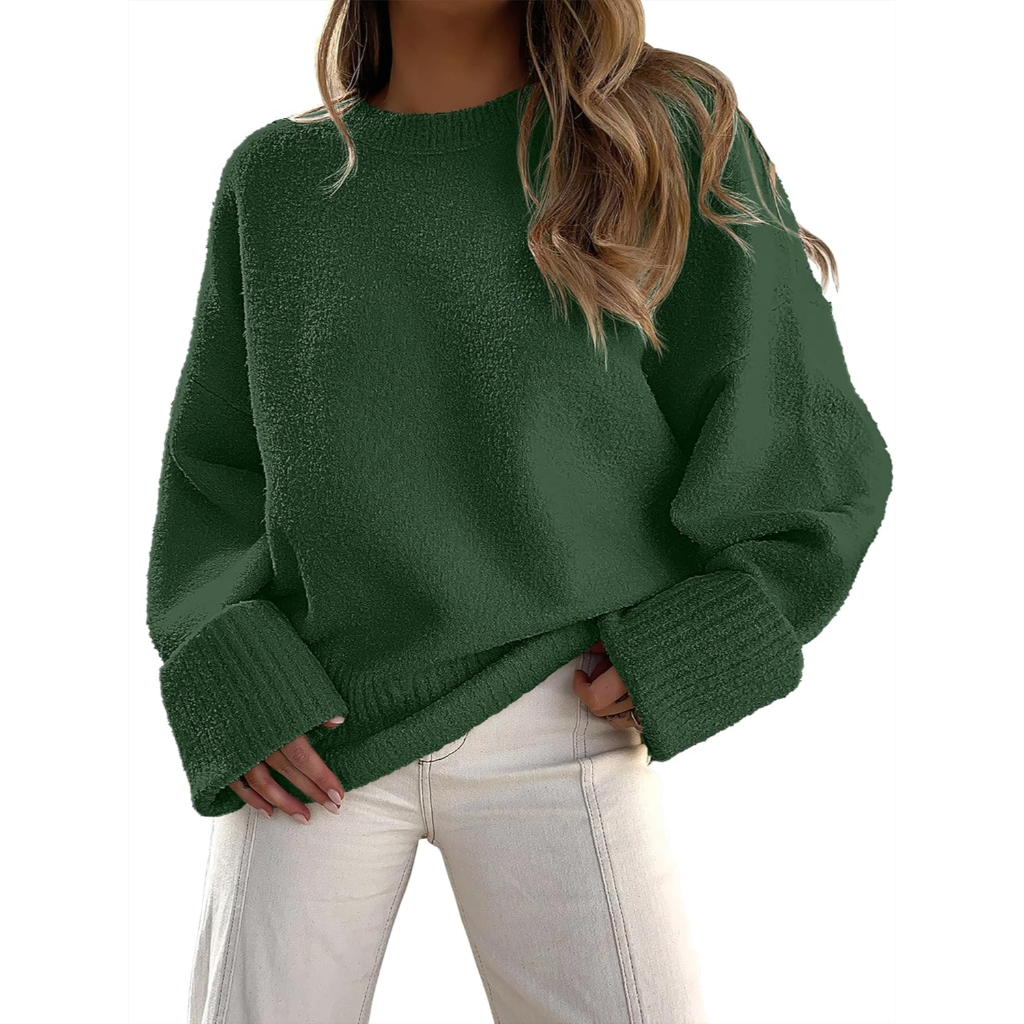 Women Oversized Chunky Pullover Sweater