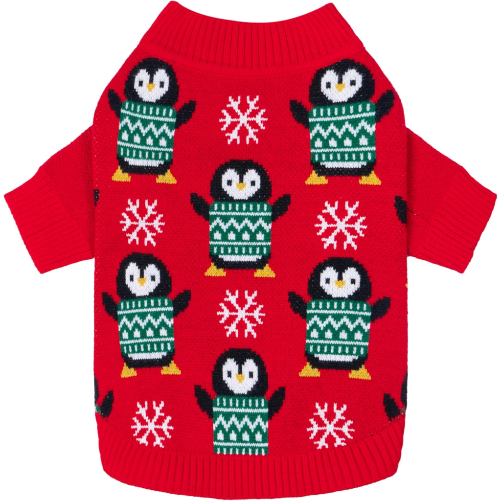 Valentines Dog Sweater Warm Winter Outfit