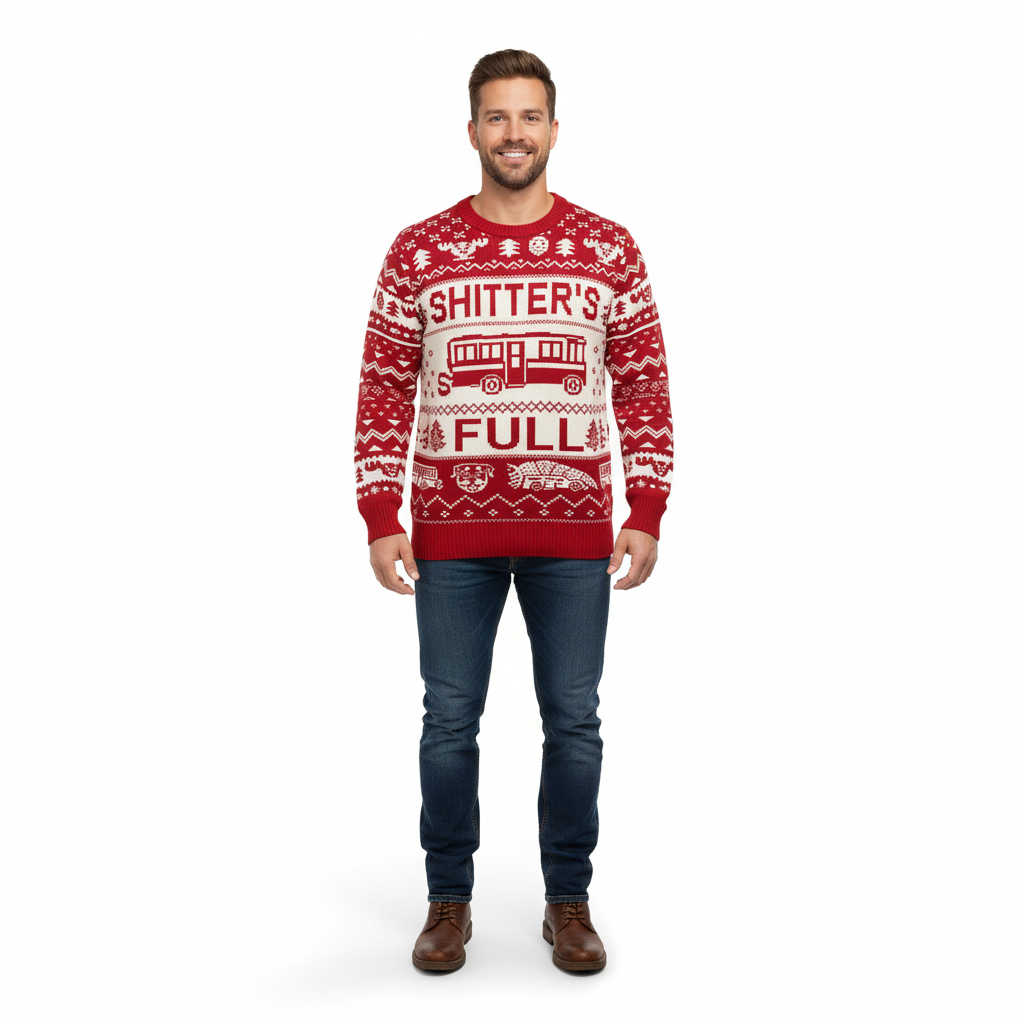 Christmas Vacation Todd Red Sweater