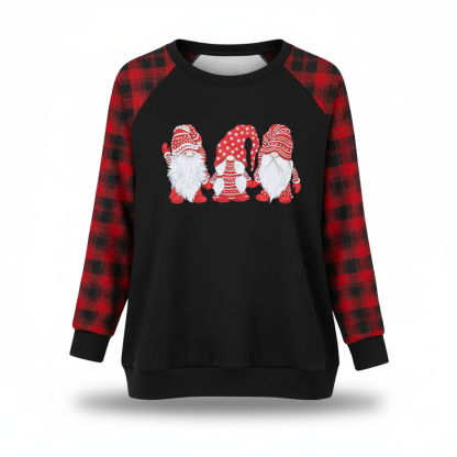 Gnomes Santa Ugly Christmas Sweater For Women