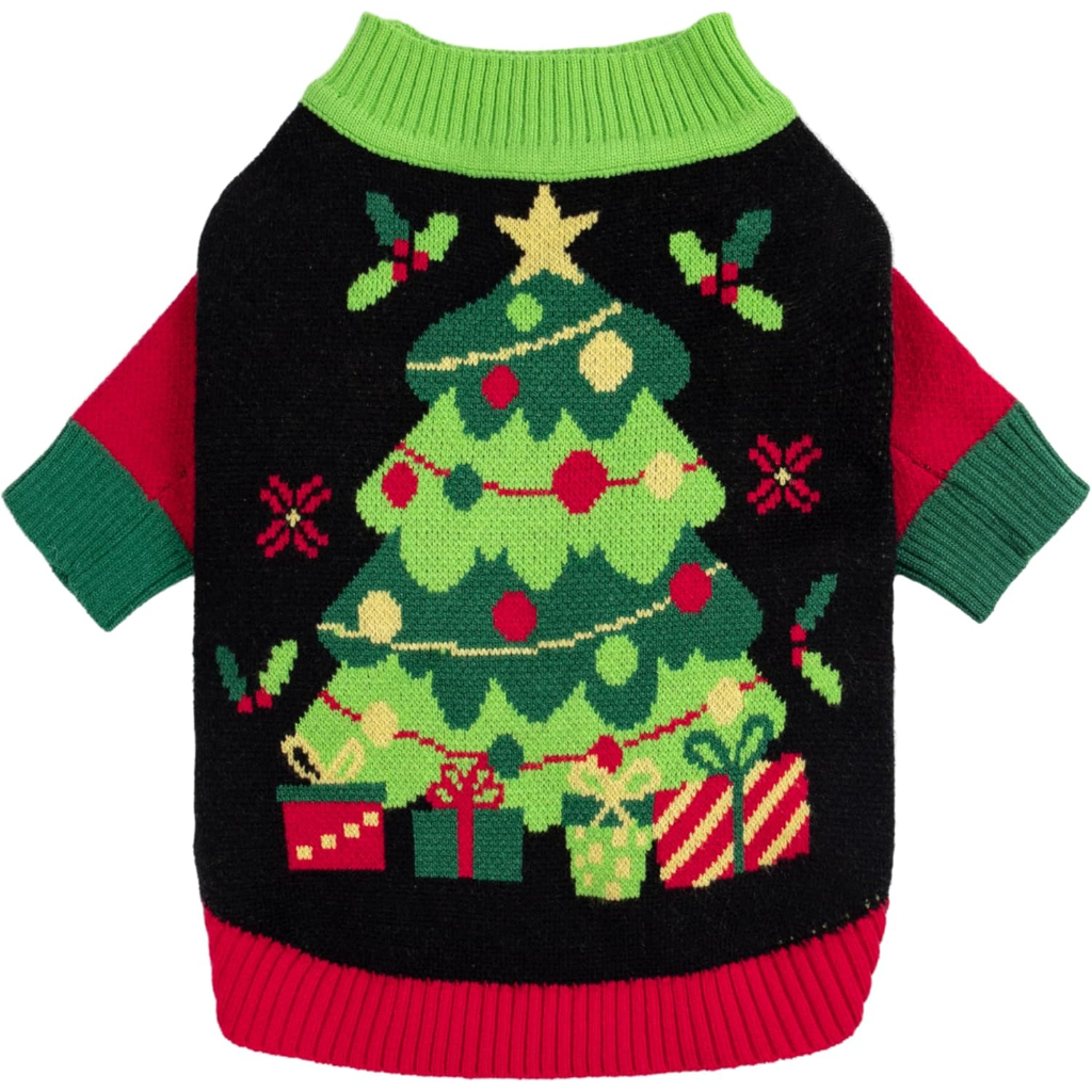 Valentines Dog Sweater Warm Winter Outfit