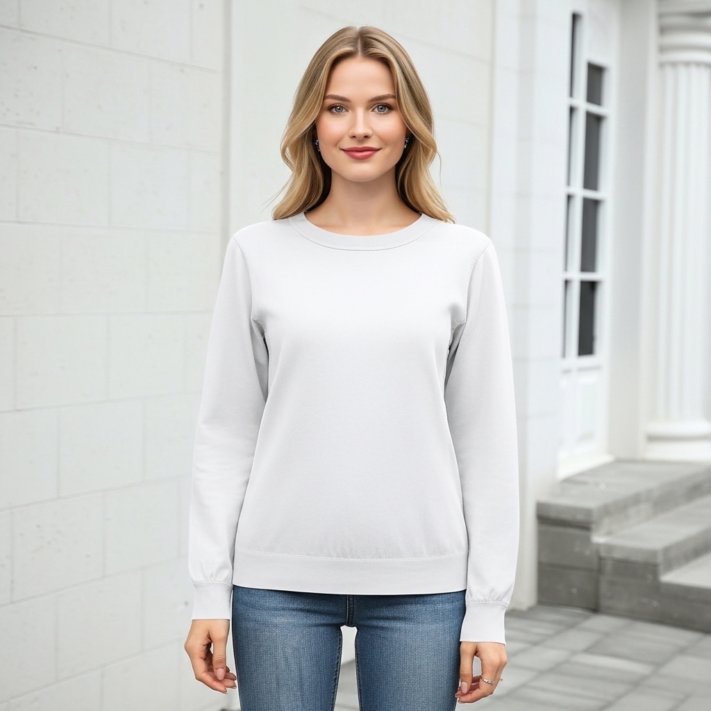 Loose Dressy Casual Long Sleeve Pullover Top