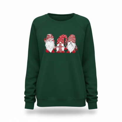 Gnomes Santa Ugly Christmas Sweater For Women