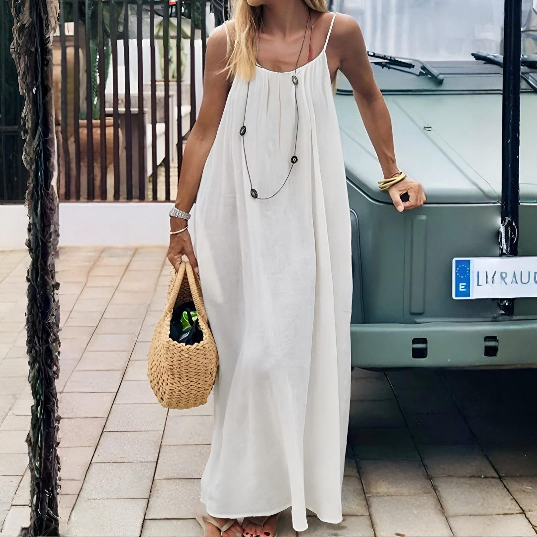 Backless Cami Dress With Adjustable Straps For Women