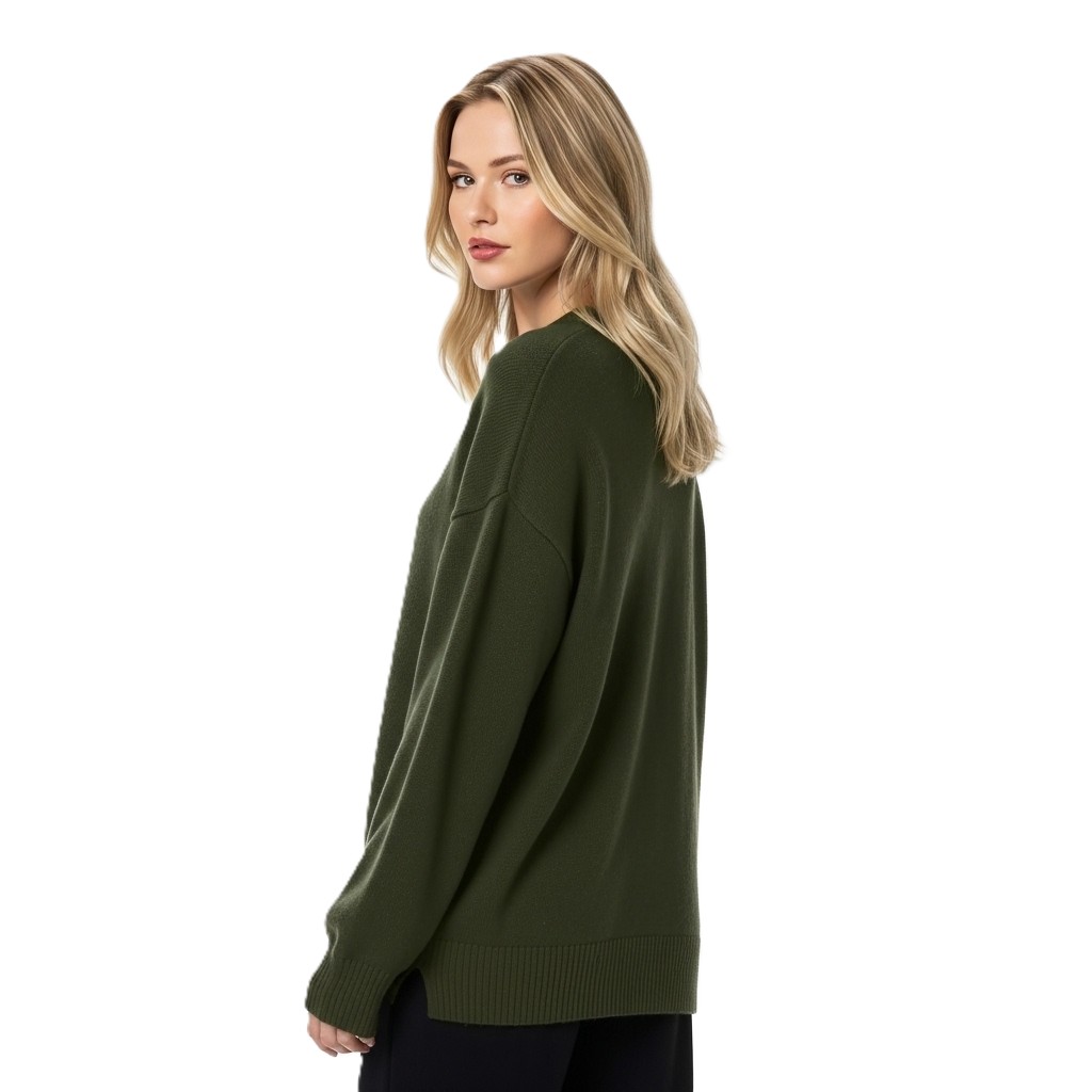 Oversized Long Sleeve Pullover For Women
