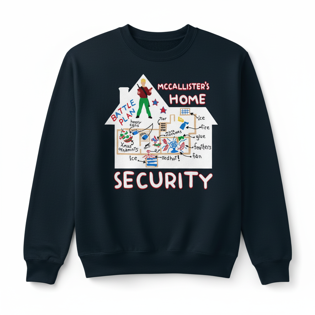 Merry Christmas Printed Ugly Christmas Sweater