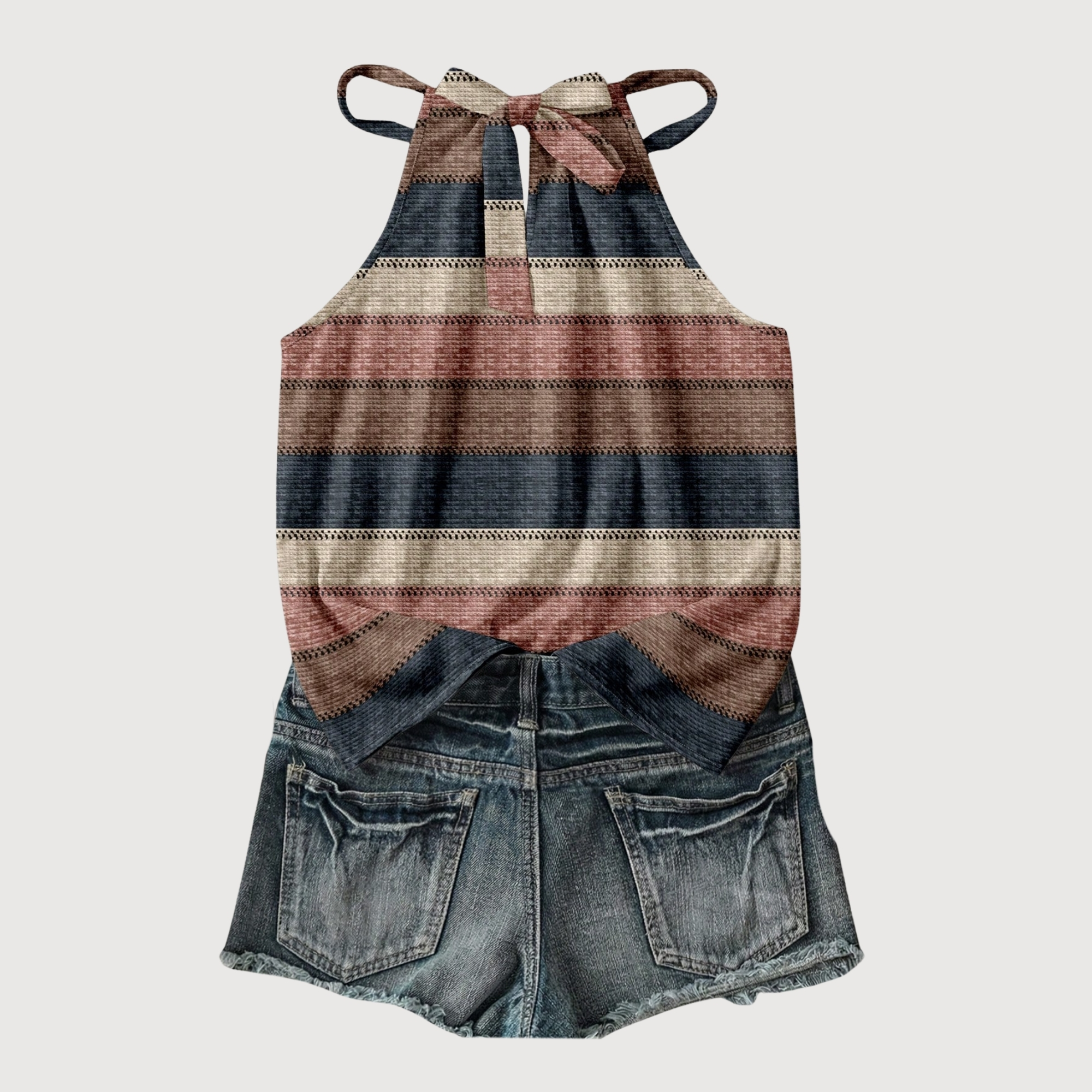 Casual Striped Summer Top For Everyday Wear