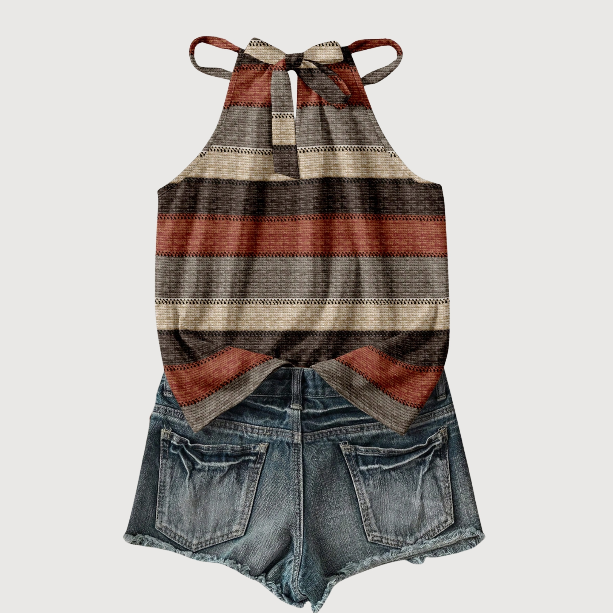 Casual Striped Summer Top For Everyday Wear