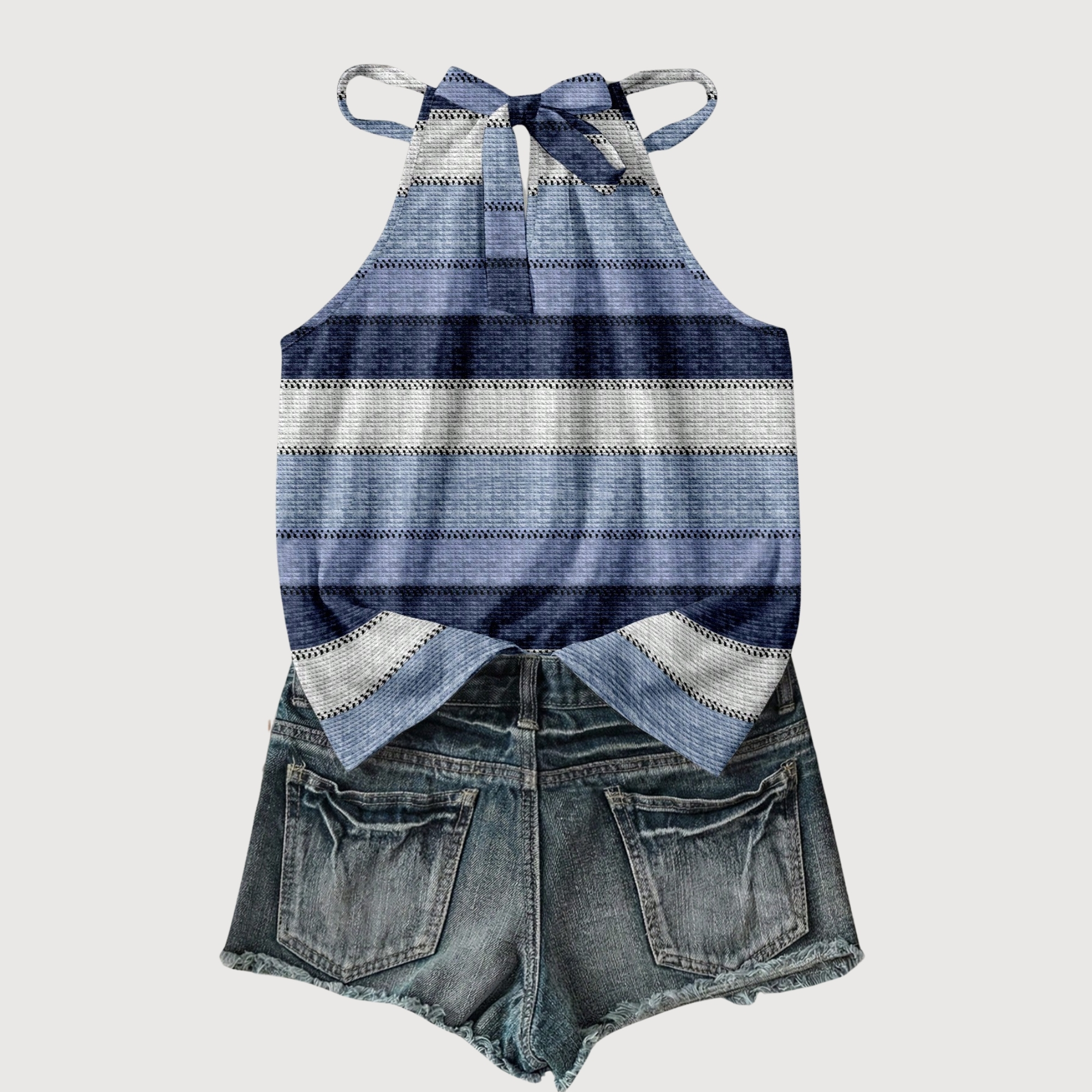 Casual Striped Summer Top For Everyday Wear