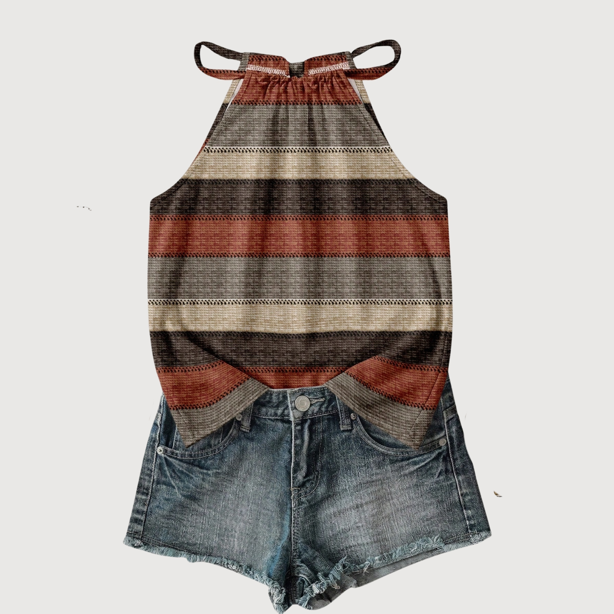 Casual Striped Summer Top For Everyday Wear
